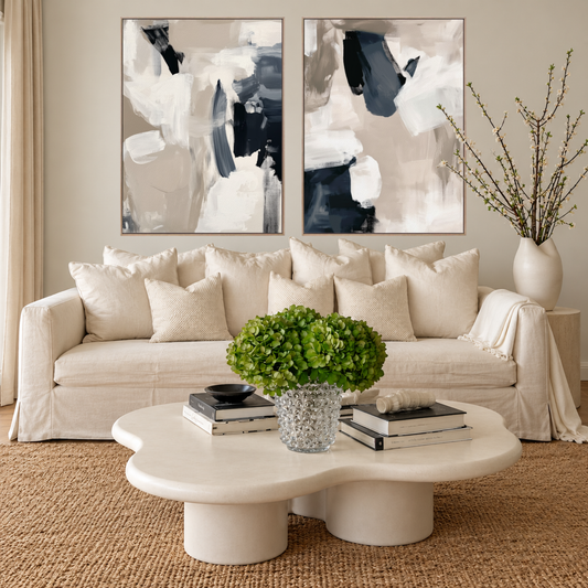 Dune & Tide I & II – Canvas Art Pair