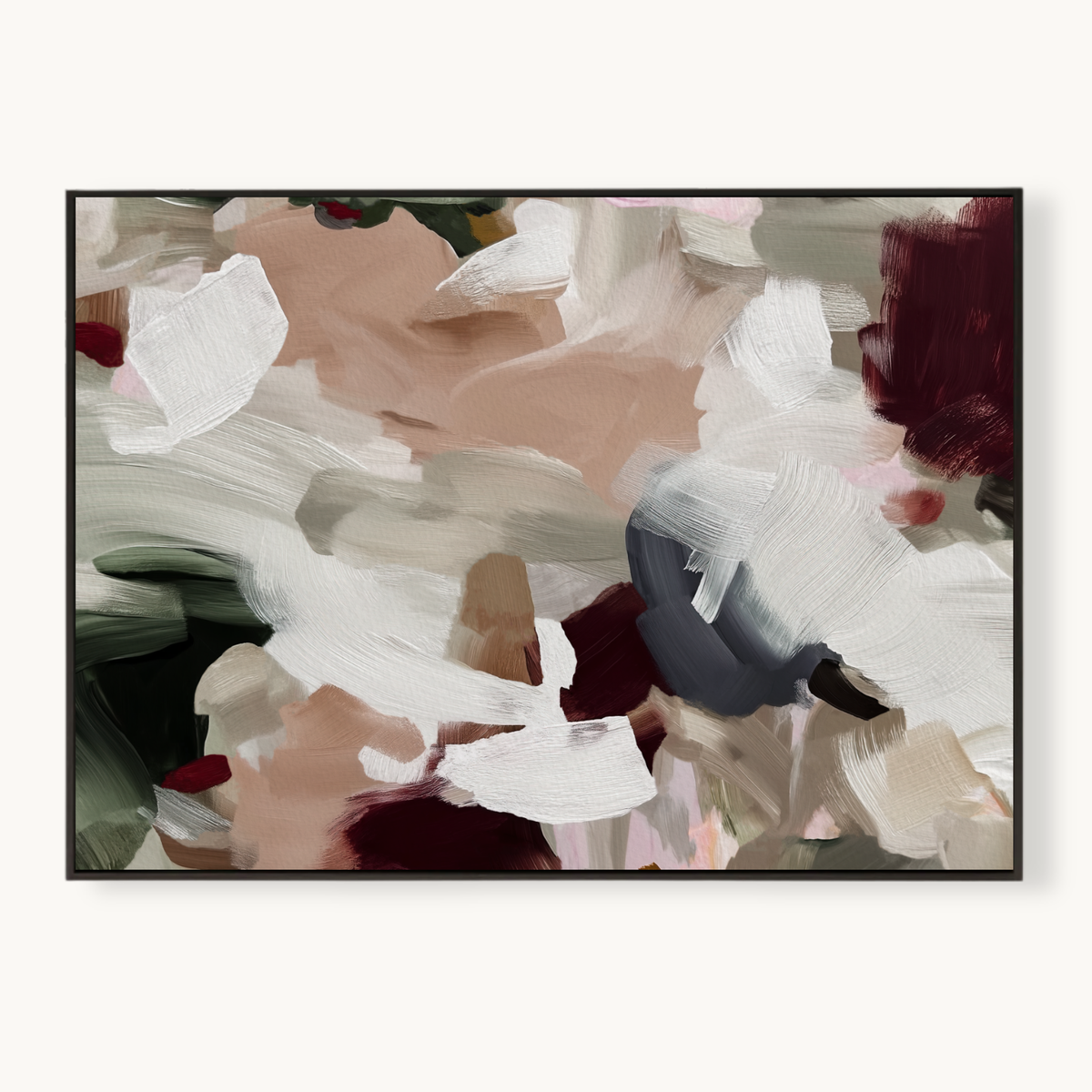 Soft Collision - Canvas Print