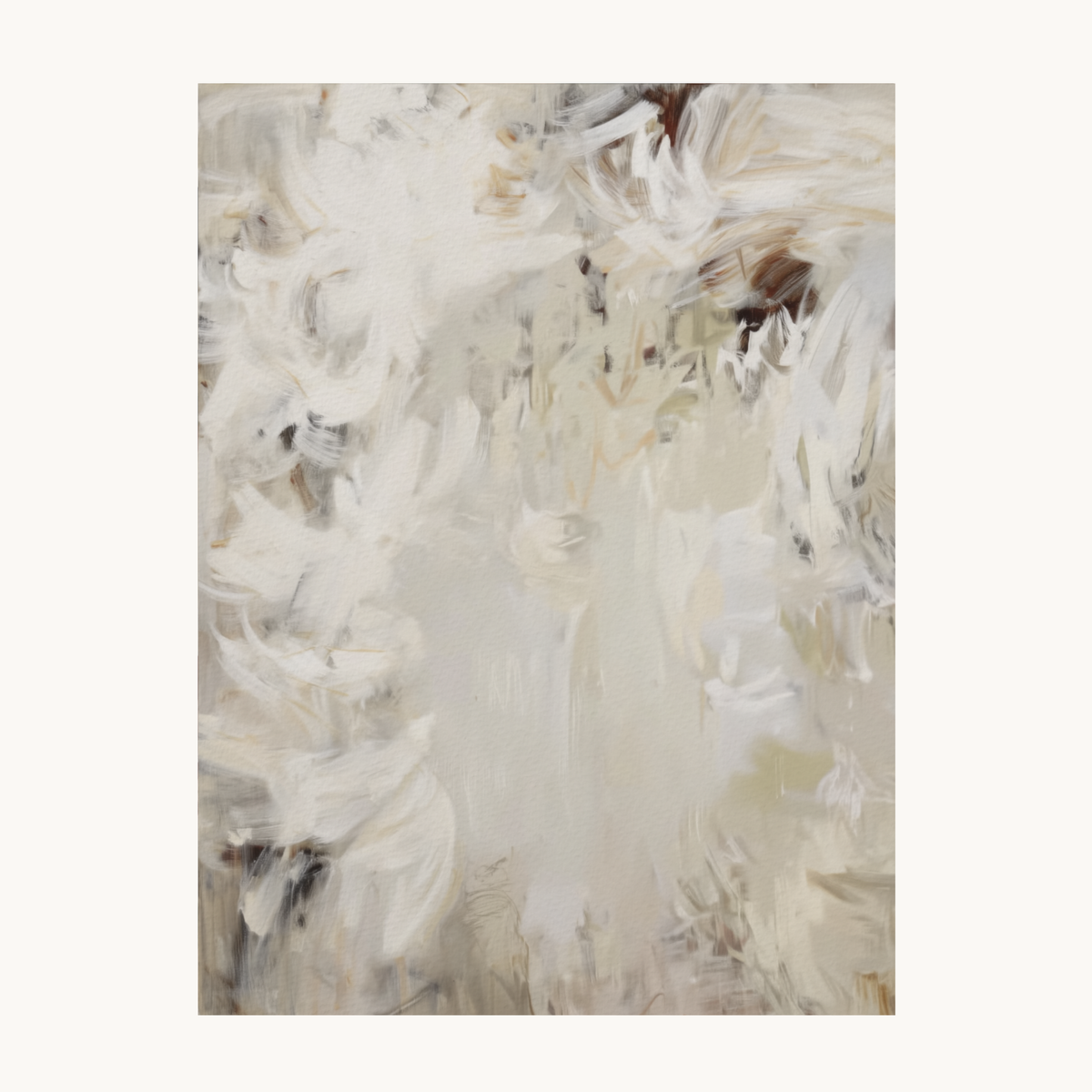 Linen Sky - Canvas Print