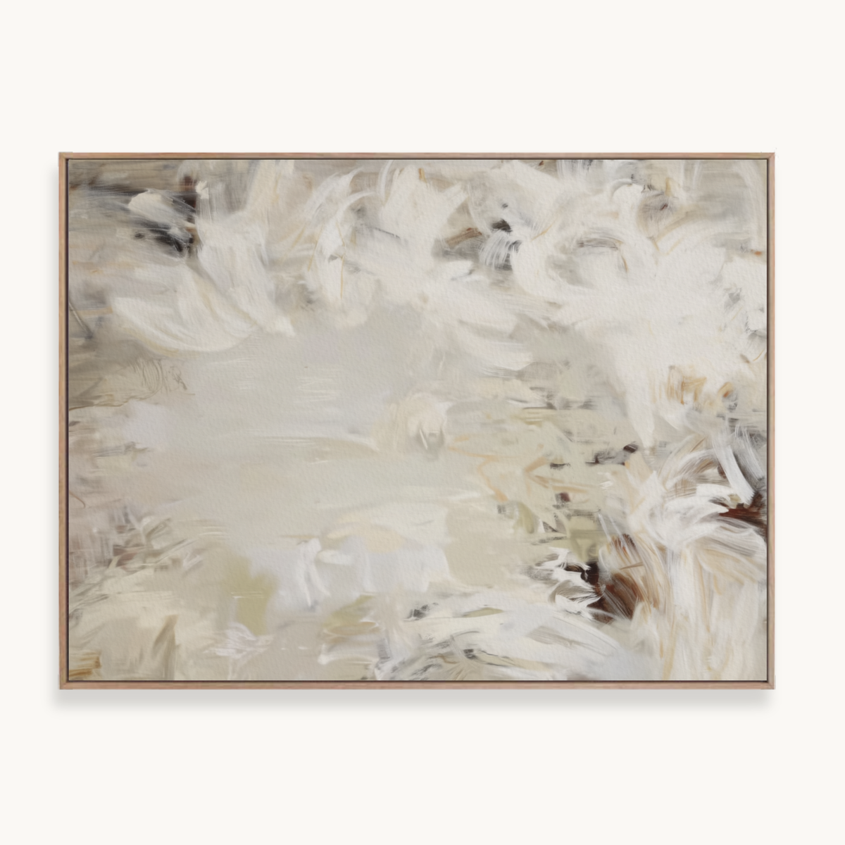 Linen Sky - Canvas Print
