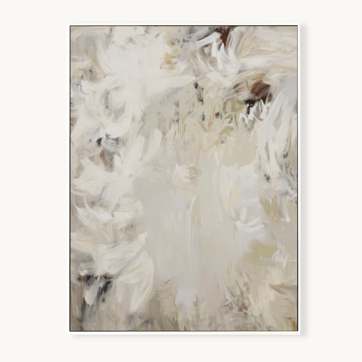 Linen Sky - Canvas Print