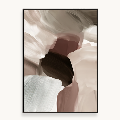 Sienna Bloom I - Canvas Print