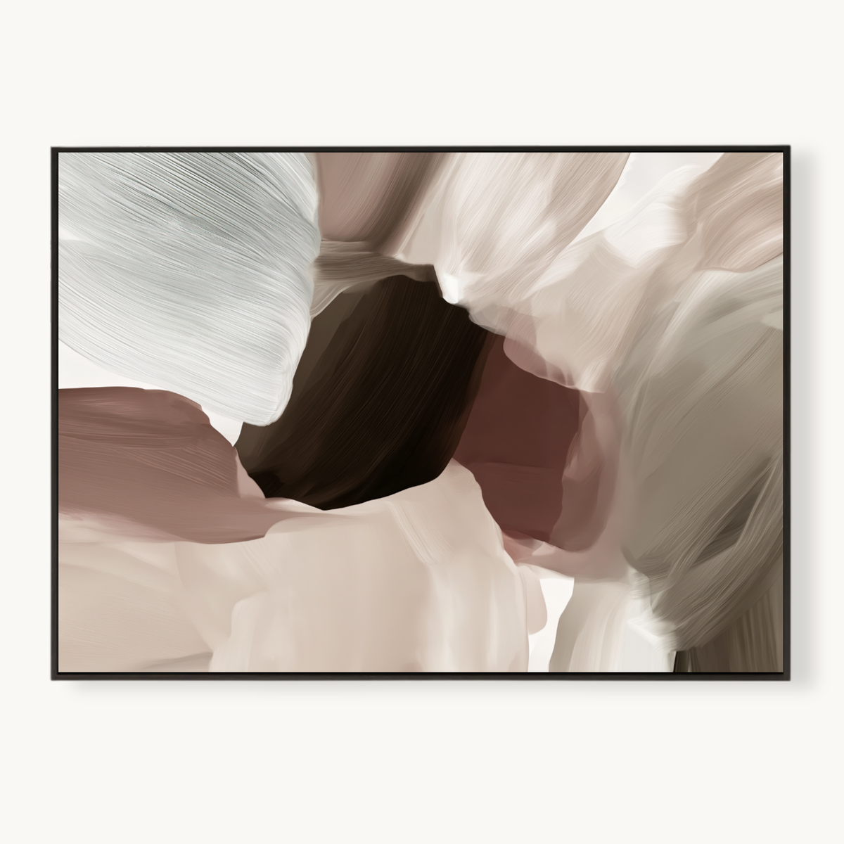Sienna Bloom I - Canvas Print