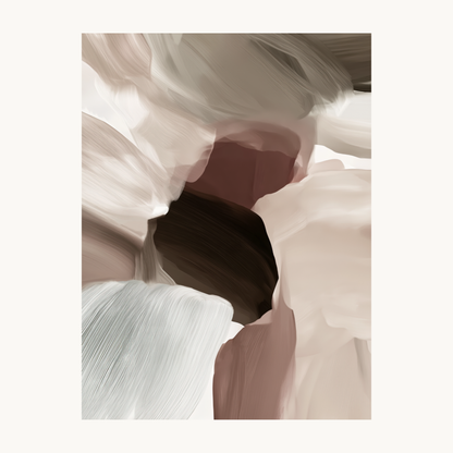 Sienna Bloom I - Canvas Print
