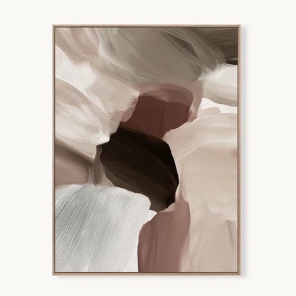 Sienna Bloom I - Canvas Print