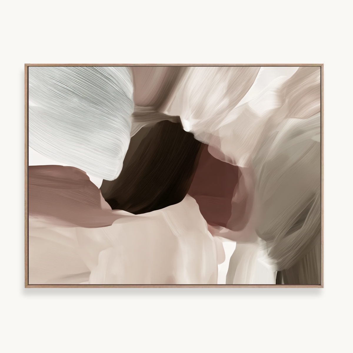 Sienna Bloom I - Canvas Print