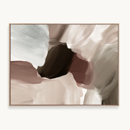 Sienna Bloom I - Canvas Print