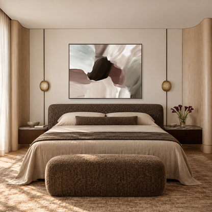 Sienna Bloom I - Canvas Print