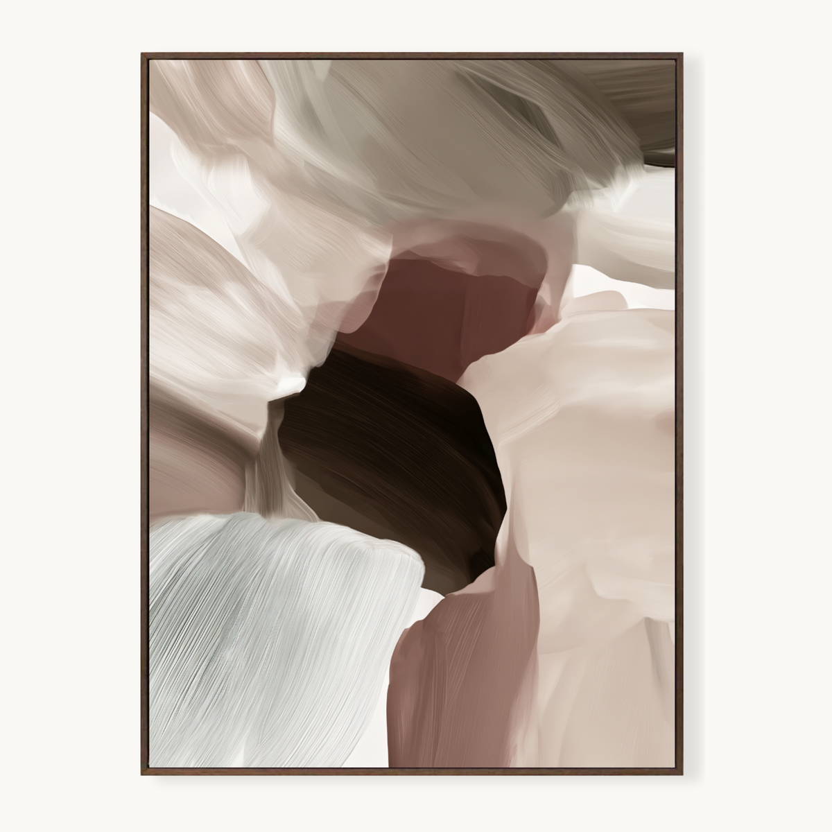Sienna Bloom I - Canvas Print