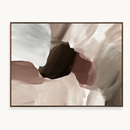 Sienna Bloom I - Canvas Print