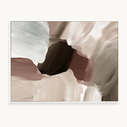 Sienna Bloom I - Canvas Print