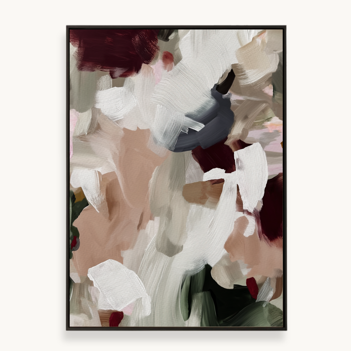 Soft Collision - Canvas Print