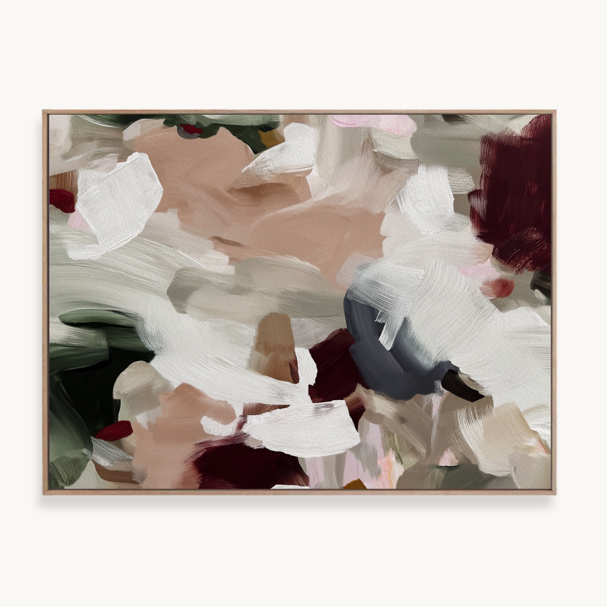 Soft Collision - Canvas Print