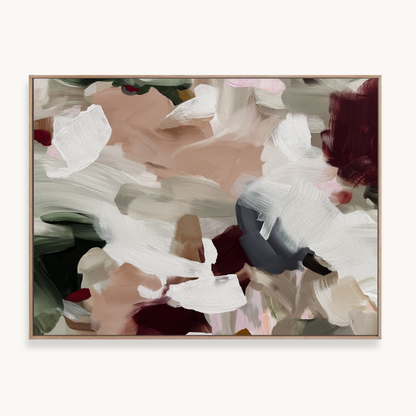 Soft Collision - Canvas Print