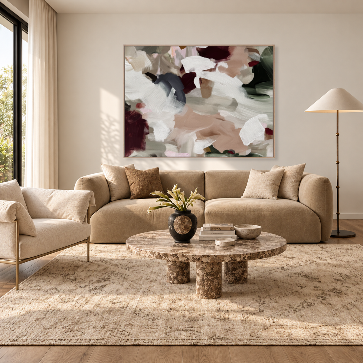 Soft Collision - Canvas Print