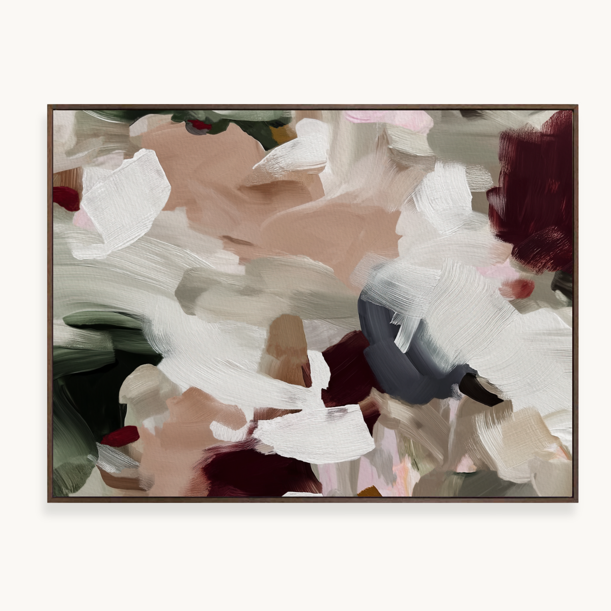 Soft Collision - Canvas Print