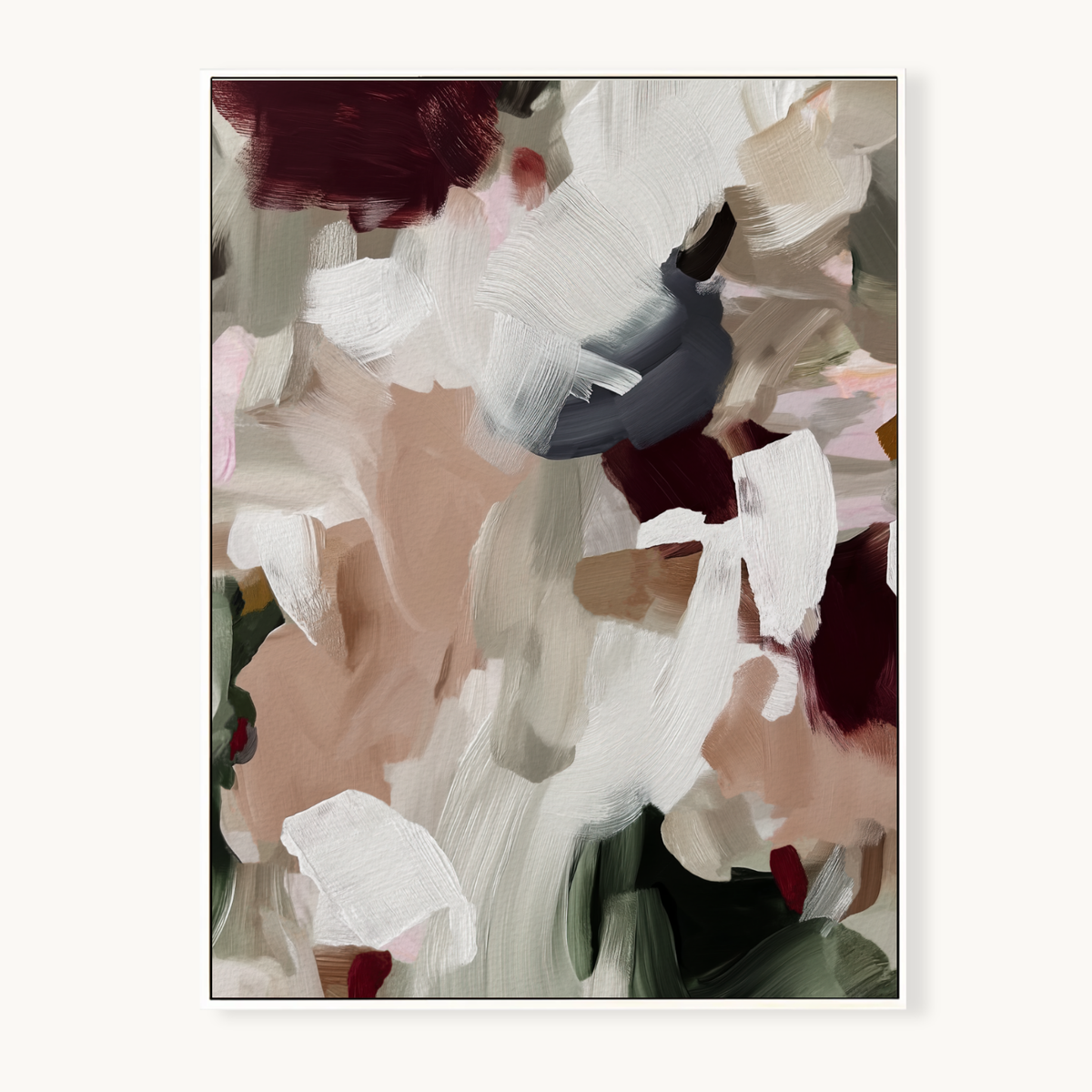 Soft Collision - Canvas Print